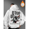 Loose Fit Jesus Print Hoodie