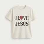 Distressed Jesus Graphic T-Shirt