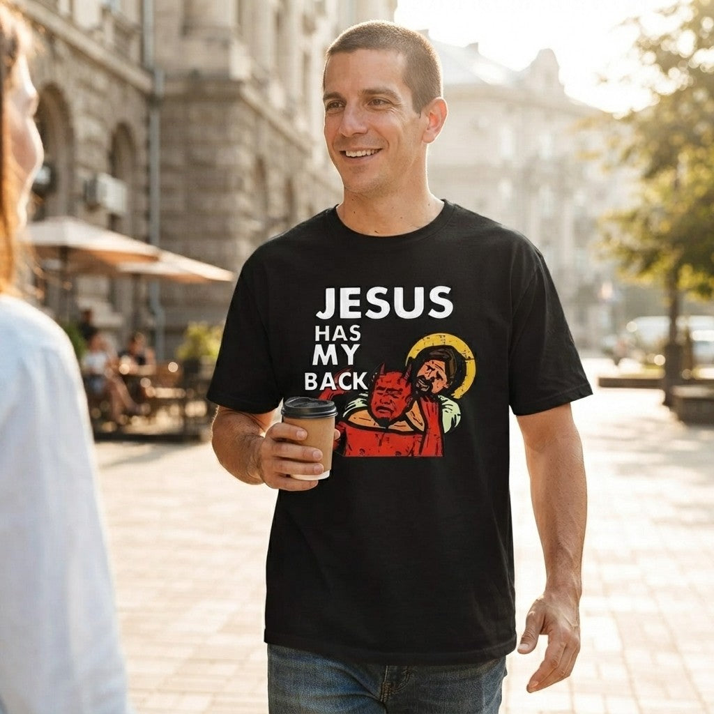 Funny Christian Jiu-jitsu Cotton T-Shirt